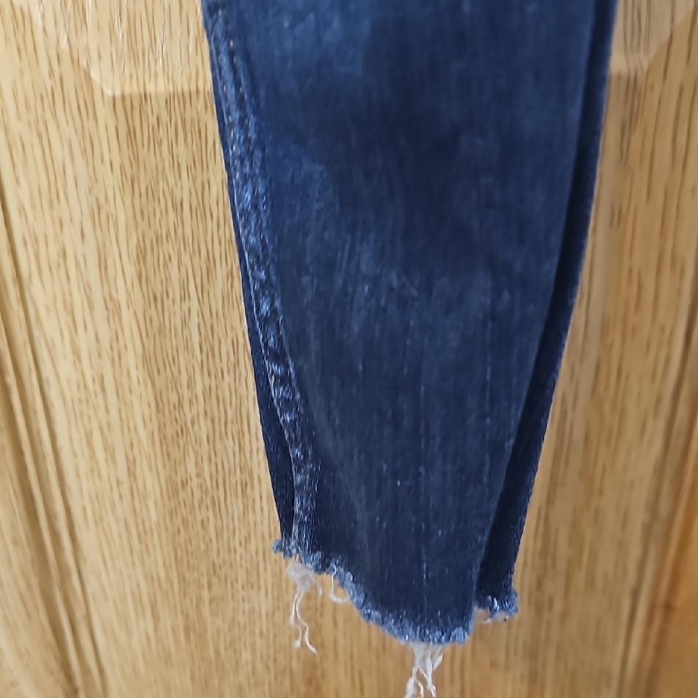 Hollister Dark Blue Distressed Skinny Jeans - Picture 8 of 10